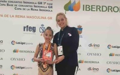 Manuela Fundación colabora con el Club Kayma de gimnasia rítmica.